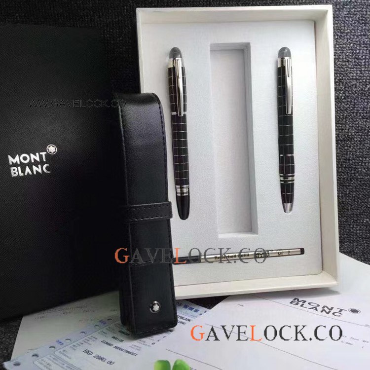 Set with Starwalker Rubber Rollerball & Ballpoint & Pen case & Refill Set with Starwalker Rubber Rollerball & Ballpoint & Pen case & Refill